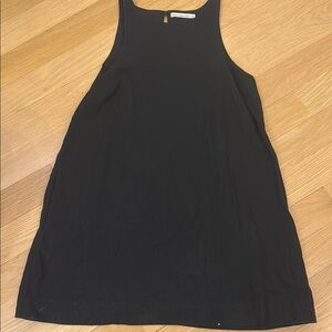 Black linen Abercrombie dress